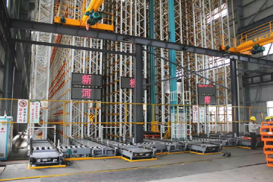 兩分鐘視頻記錄大件產(chǎn)品從入庫、上架、存儲、裝車等智能升級全過程！