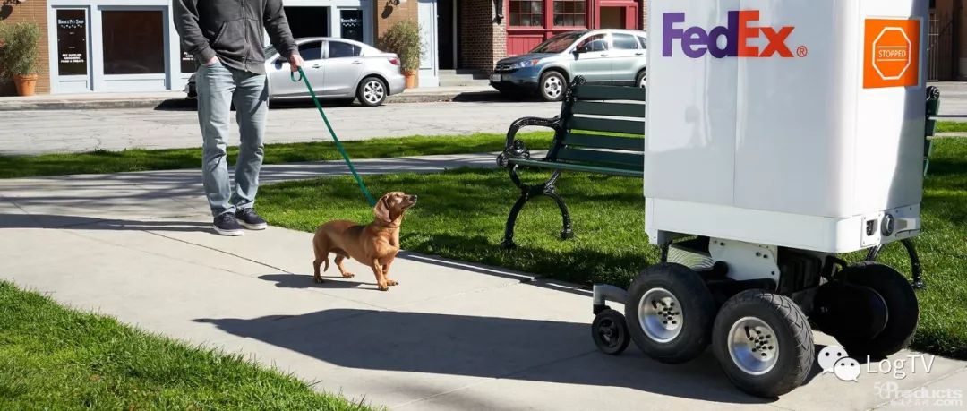 FedEx推全自動快遞機器人，爬樓梯、爬坡不在話下！
