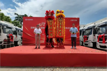 龍行天下 以客為先 龍擎捷報！30臺東風天錦KR交付深圳國城