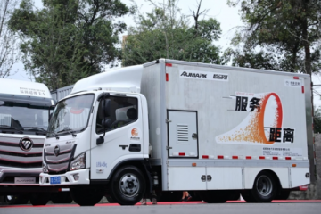 汽車下鄉(xiāng)推薦車型！歐馬可智藍(lán)加速高端輕卡普惠，激活城鄉(xiāng)綠色物流新動(dòng)能