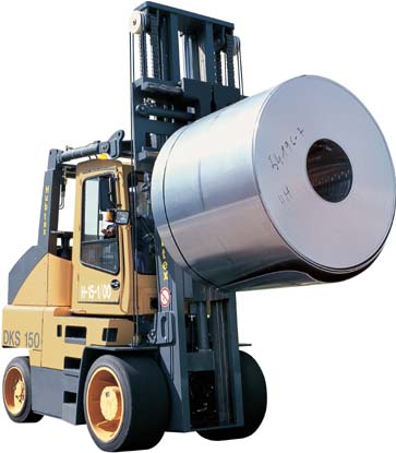 德國(guó)胡比特克斯叉車(chē)(HUBTEX)12-25噸鋼卷專用搬運(yùn)叉車(chē) 鋼卷專用搬運(yùn)叉車(chē) 