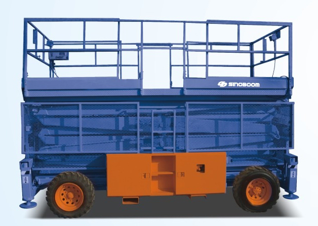 自行式剪型粗糙地面高空作業(yè)平臺(tái)GTJZ-18RT