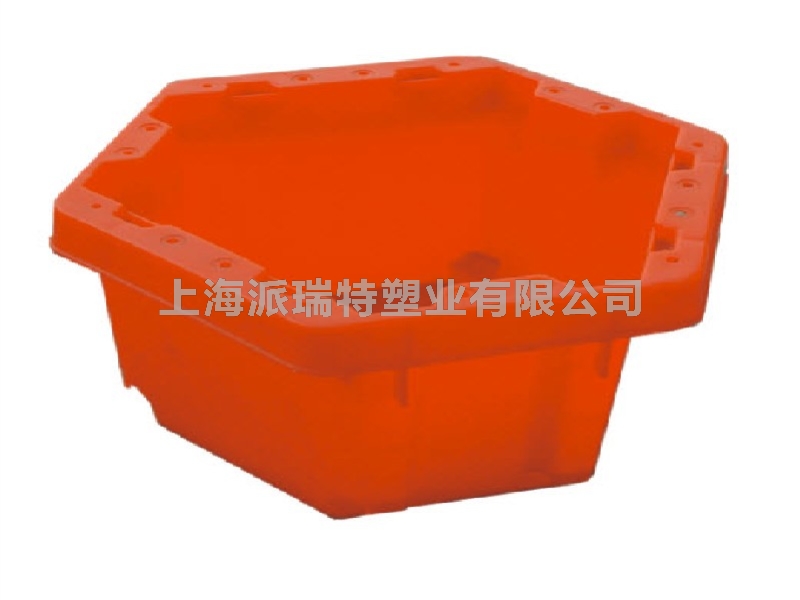 ZX-308六角形牛奶周轉(zhuǎn)箱 