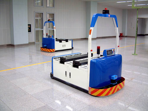 昆船WW512雙伸叉推挽型激光導(dǎo)引自動運(yùn)輸車