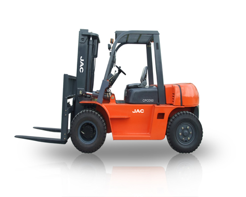 江淮系列4-10噸平衡重式內(nèi)燃叉車(chē)CPCD50