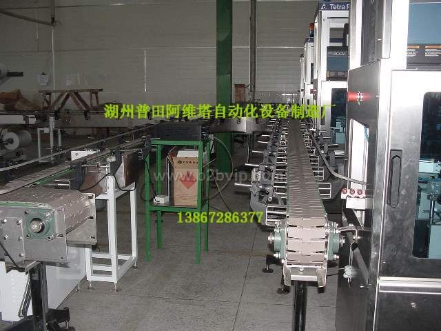 供應(yīng)鏈板輸送機，塑料鏈板輸送線