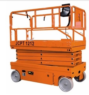 JCPT1212剪叉式高空作業(yè)平臺,全電動升降機(jī)，12米高空升降平臺