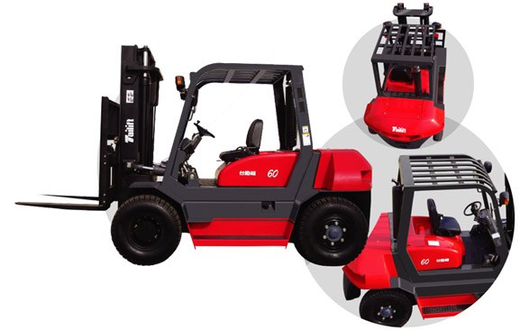 臺(tái)勵(lì)福叉車1.5-4.5噸柴油堆高機(jī)