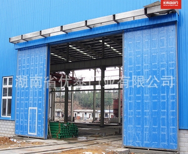 【供應(yīng)】鋼板門 鋼板工業(yè)門 鋼板車庫門 彩鋼板門 鋼板平移門