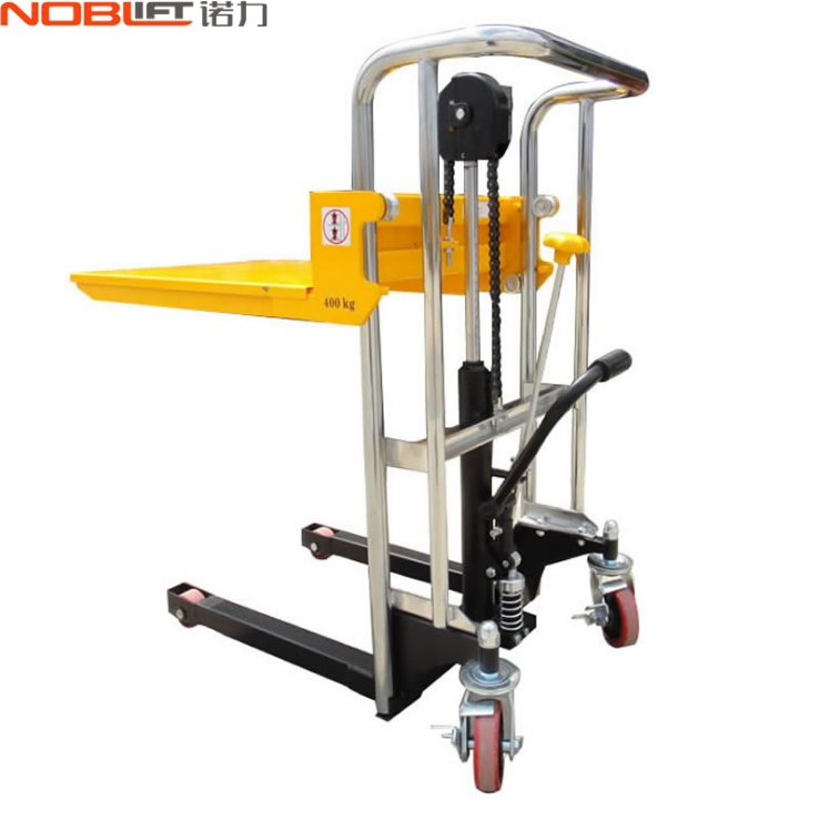 NOBLIFT諾力PS0485手動(dòng)堆高車平臺(tái)升高車輕型行李車升降車正品