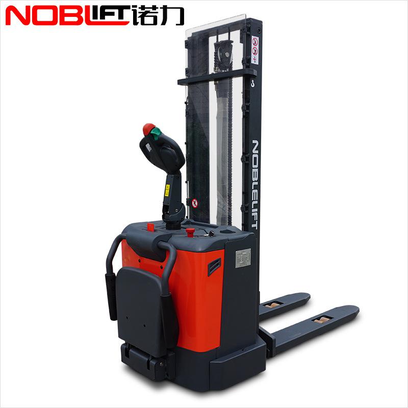 PSB12 電動(dòng)步行式/站駕式全電動(dòng)堆垛車額定載荷1200KG 寬門(mén)架