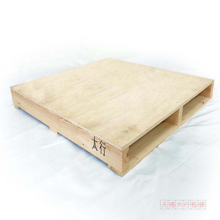 出口木托盤 找無(wú)錫太行木業(yè)專業(yè)生產(chǎn)廠家定制四面進(jìn)叉膠合板木托盤