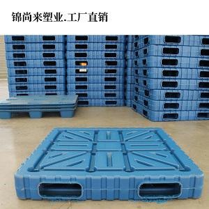 1111吹塑雙面托盤選擇錦尚來塑料托盤價格低質(zhì)量好 花少的錢買好貨 廠家直銷現(xiàn)貨供應(yīng)