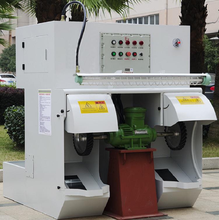 重慶環(huán)保濕式除塵雙工位拋光機 CBT-BS02I
