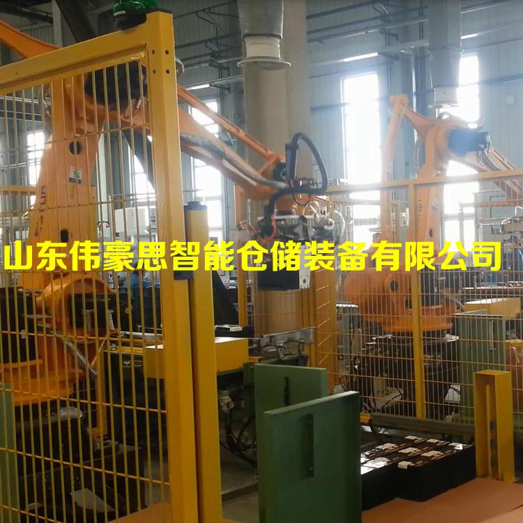 牛奶箱碼垛機(jī)器人 全自動包裝碼垛系統(tǒng)價(jià)格