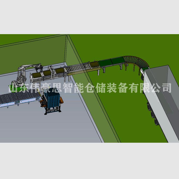 肥料自動(dòng)裝車設(shè)備供應(yīng)商 全自動(dòng)裝車機(jī)械手非標(biāo)定制