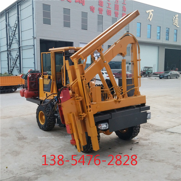 公路護(hù)欄打樁機(jī)  高速公路打樁機(jī) 公路立柱打樁機(jī) 打樁機(jī)
