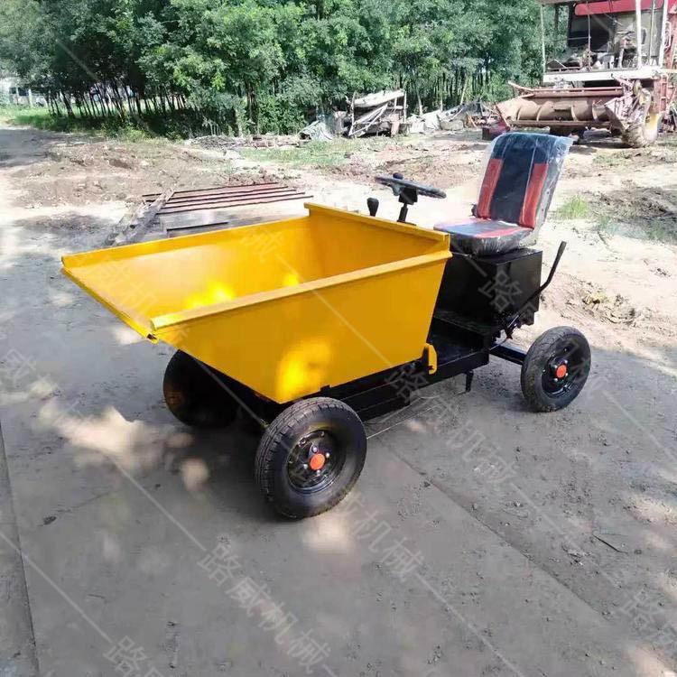 出售前卸式電動(dòng)灰斗車 多用途電動(dòng)灰斗車 四輪電動(dòng)搬運(yùn)車
