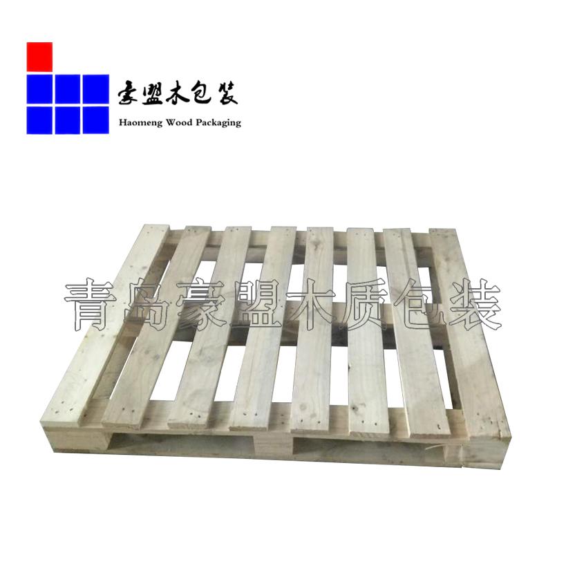 青島豪盟廠(chǎng)家直消木托盤(pán) 2四面進(jìn)叉稱(chēng)重高價(jià)格優(yōu)惠
